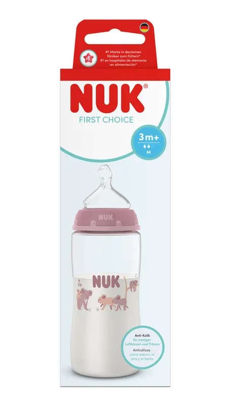 Nuk Fc Bib Pp Tc 300ml Tet.Si 3+ Flux M