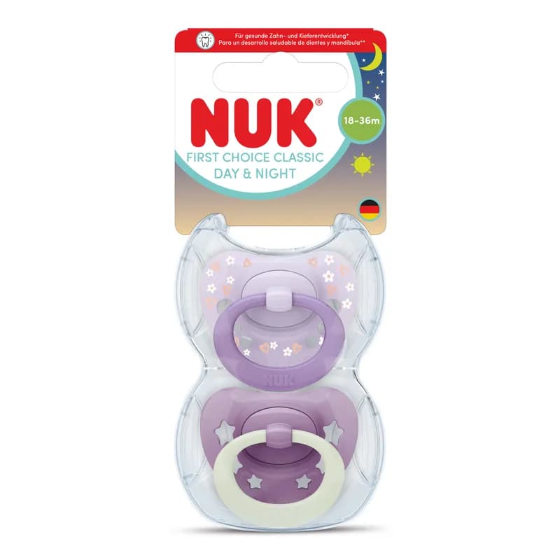 Nuk Suzeta Fc Clasic D&N Roz M3(18-36l)