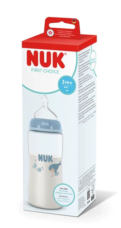 Nuk Fc Bib Pp Tc 300ml Tet.Si 3+ Flux M