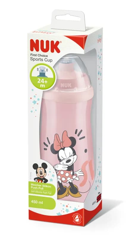 Nuk Mickey Cana Sport Rosu+Adapt.Push-Pull
