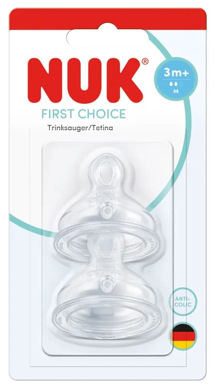 Nuk Fc Tetina Silicon 3+ Flux M