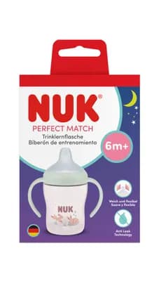 Nuk Pm Bib Toarte Roz Fluorescent+Tet.Inv. 150m