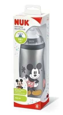Nuk Mickey Cana Sport Gri+Adapt.Push-Pull