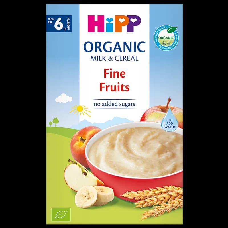 Hipp Lapte & Cereale - Fructe 250gr