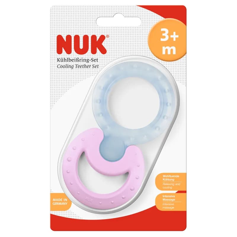 Nuk Set Inele Dentitie Roz