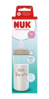 Nuk Pm Bib Pp Tc 360ml Bej Tet.Si 6+ Flux Xl