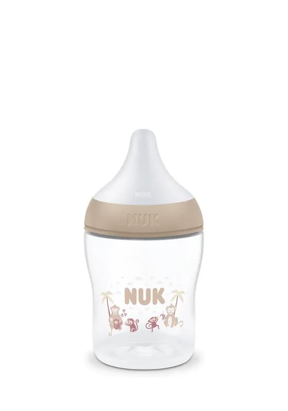 Nuk Pm Bib Pp Tc 150ml Bej Tet.Si 0+ Flux S
