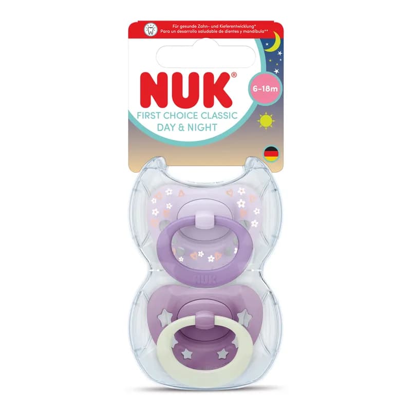 Nuk Suzeta Fc Clasic D&N Roz M2(6-18l)