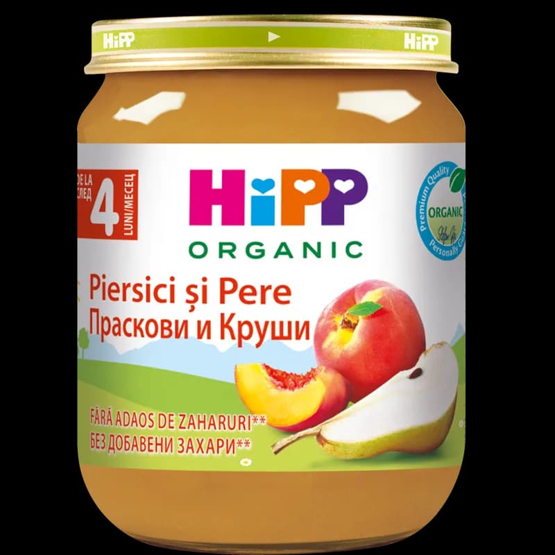 Hipp Piure Piersici Si Pere