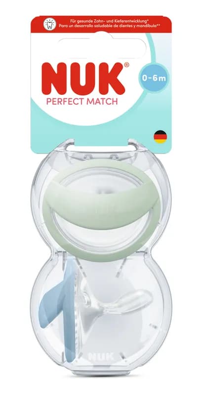 Nuk Suzeta Pm Albastru M1(0-6l)