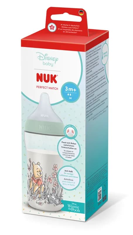 Nuk Pm Bib Pp Tc 260ml Winnie Tet.Si 3+ Flux M