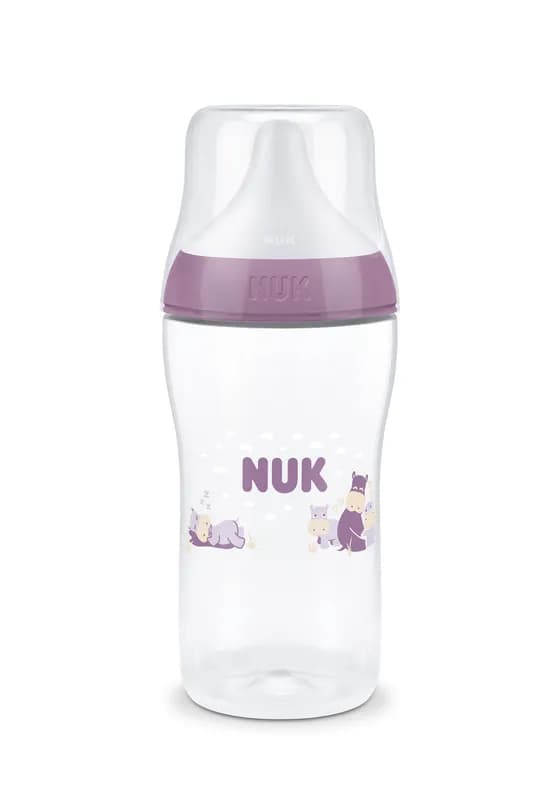 Nuk Pm Bib Pp Tc 260ml Roz Tet.Si 3+ Flux M