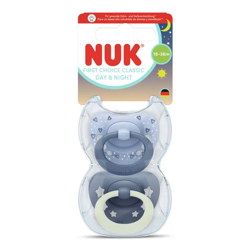 Nuk Suzeta Fc Clasic D&N Albastru M3(18-36l)