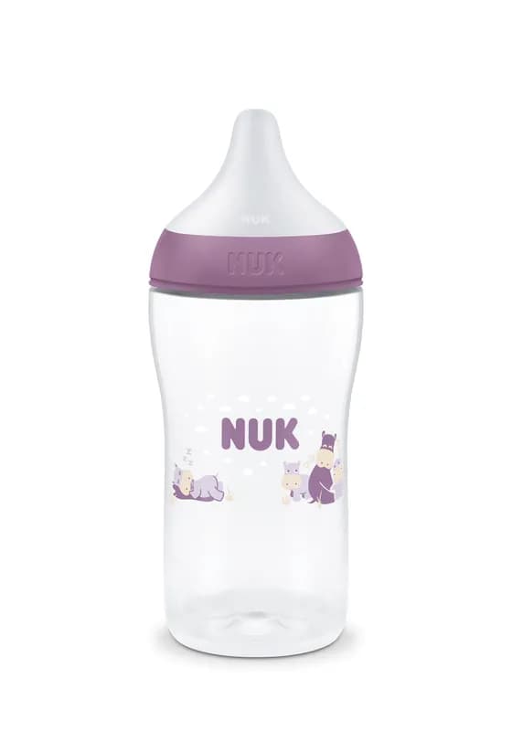 Nuk Pm Bib Pp Tc 260ml Roz Tet.Si 3+ Flux M