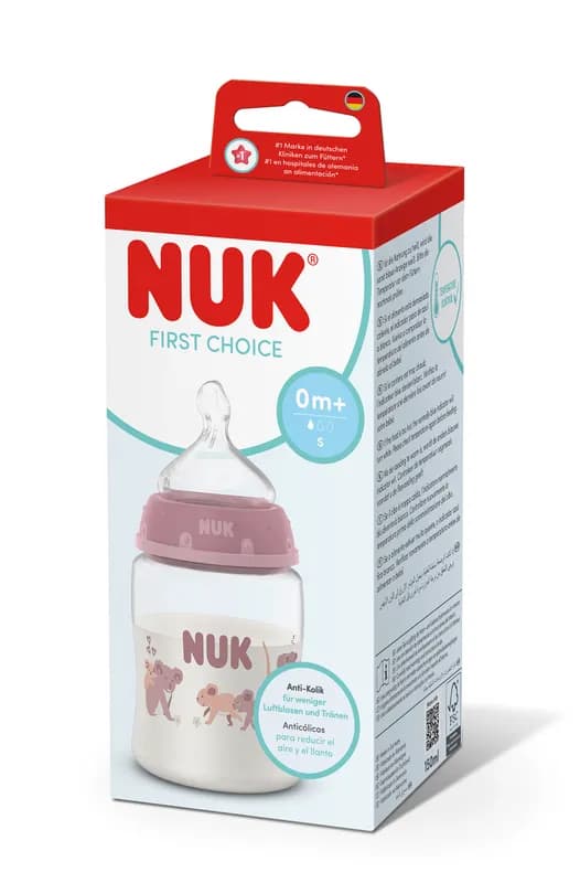 Nuk Fc Bib Pp Tc 150ml Tet.Si 0+ Flux S