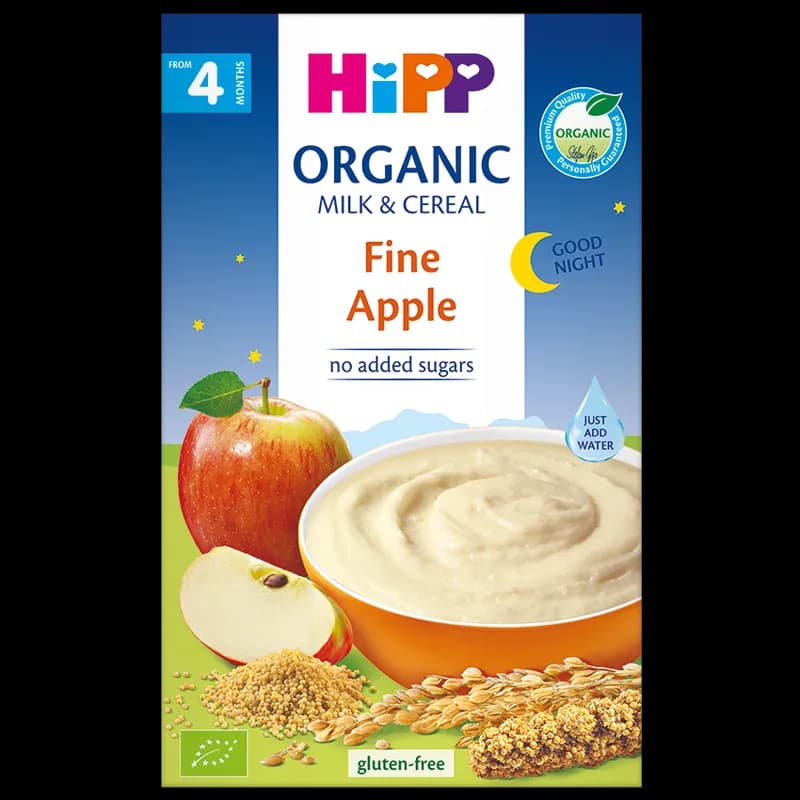 Hipp Noapte Buna Lapte & Cereale Cu Mar